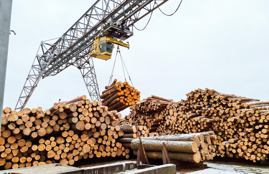 cantilever loading logs